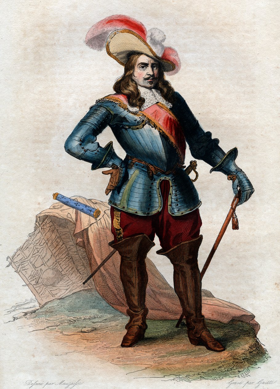صورة لهنري دي لا تور دوفيرن ، فيكونت تورن (1611-1675) ، مارشال فرنسا. بواسطة المدرسة الفرنسية