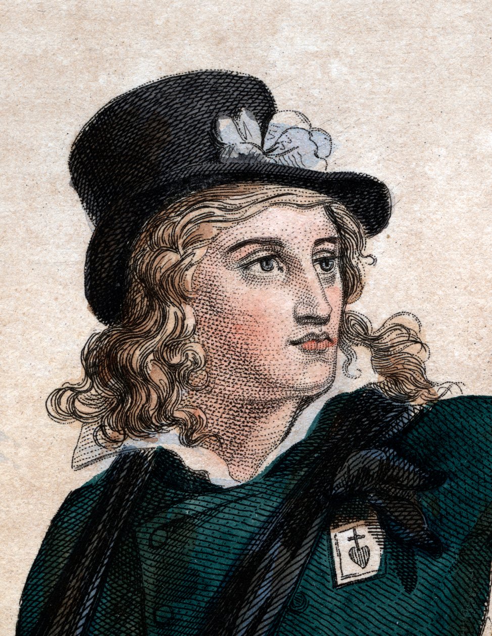 صورة لهنري دو فيرجير (Verger) ، كومت دي لاروشياكيلين (1772-1794) ، عام تمرد Vendean الملكي (الحرب في Vendee) خلال الثورة الفرنسية. بواسطة المدرسة الفرنسية