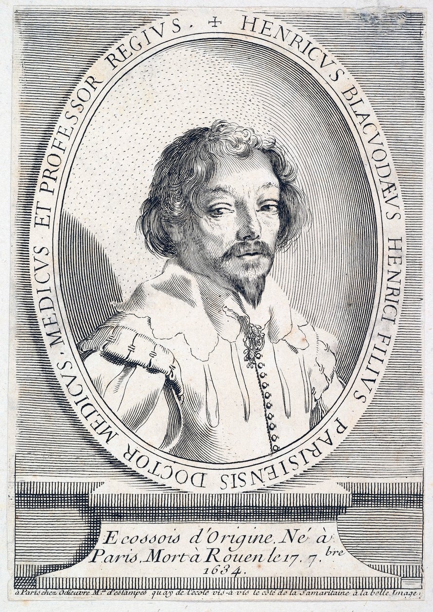 صورة هنري بلاكوود ، توفي عام 1634 ، حانة. 1755-65 نقش ، 1755. بواسطة المدرسة الفرنسية