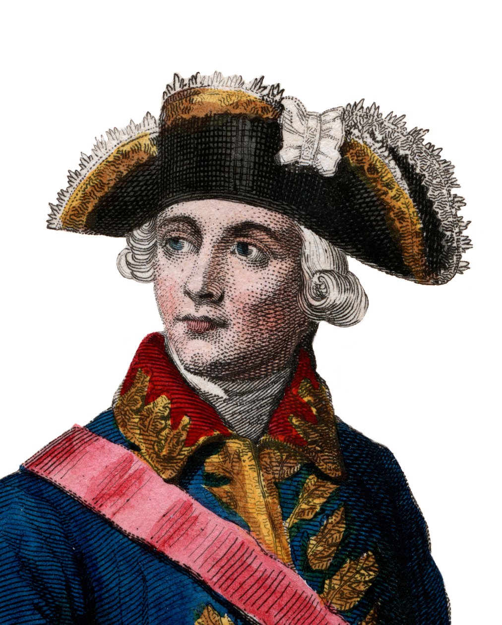 صورة لجاك أنطوان هيبوليت ، كومت دي غيبرت (1743-1790) ، جنرال فرنسي وكاتب عسكري. بواسطة المدرسة الفرنسية