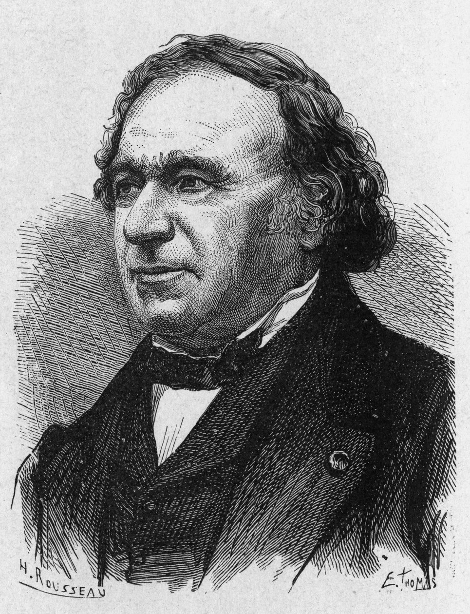 Portrait of Jean Baptiste Dumas (1700 - 1884) - in “” Album of Science; illustrious scholars; Great discoveries””” 1896. بواسطة المدرسة الفرنسية