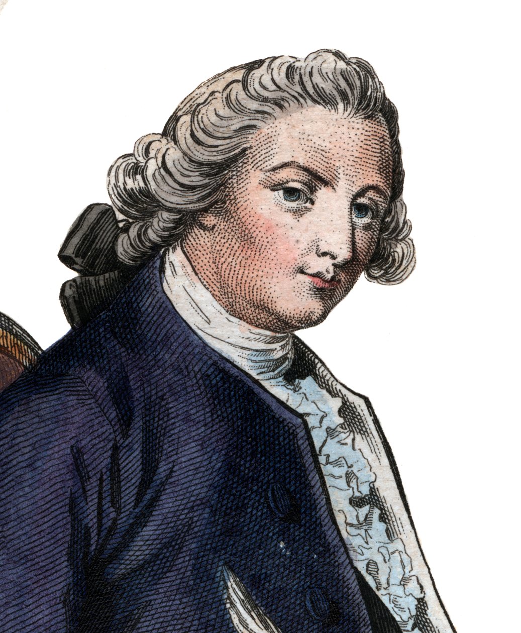 صورة جان باتيست لويس جريت (1709-1777) ، الشاعر والكاتب المسرحي الفرنسي. بواسطة المدرسة الفرنسية