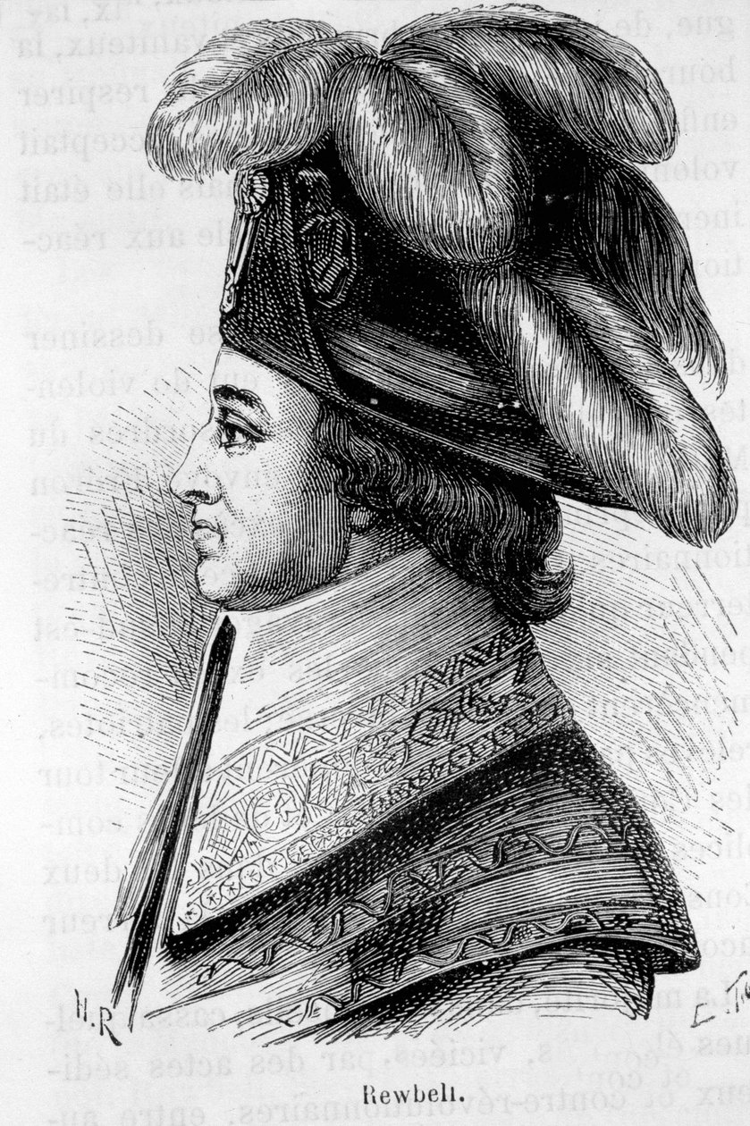 صورة جان فرانسوا ريبيل (أو روبيل) ، سياسي فرنسي (1747 - 1807) - في "" L
