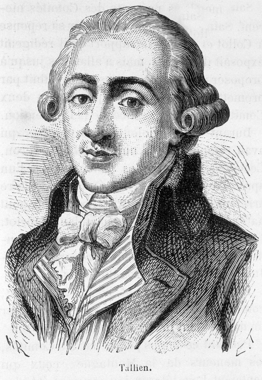 صورة جان لامبرت (جان لامبرت) تاليان ، سياسي فرنسي (1767-1820) - في "L'Histoire de France" "هنري مارتن بواسطة المدرسة الفرنسية