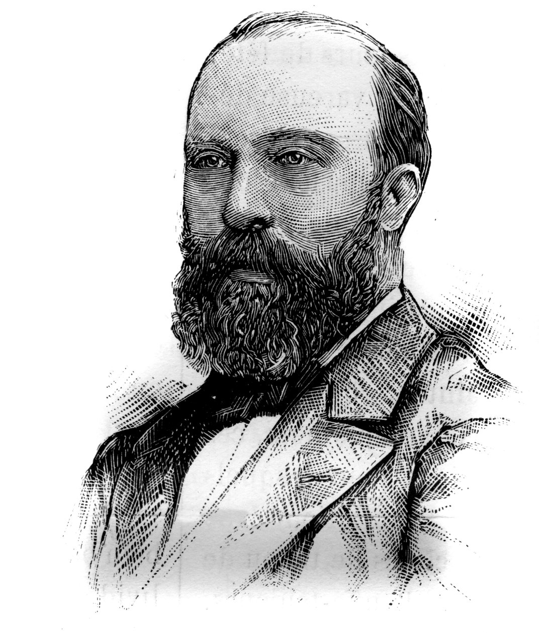 صورة جان ماري فرديناند سارين (1840-1915) ، سياسي فرنسي. نقش في "" Le Monde Illustré "" ، 16 يناير بواسطة المدرسة الفرنسية