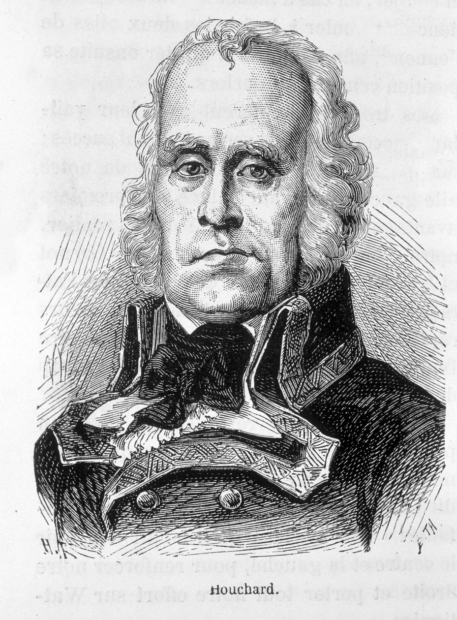 صورة جان نيكولا هوشارد (1738 - 1793) ، الجنرال الفرنسي - في "" L'Histoire de France "" لهنري مارتن بواسطة المدرسة الفرنسية