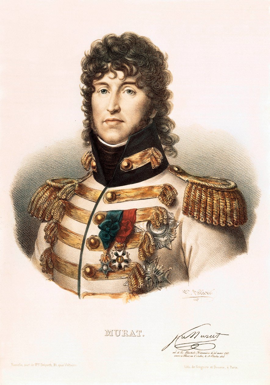 صورة يواكيم مراد (1767-1815) ، مارشال فرنسا ، ملك نابولي بواسطة المدرسة الفرنسية