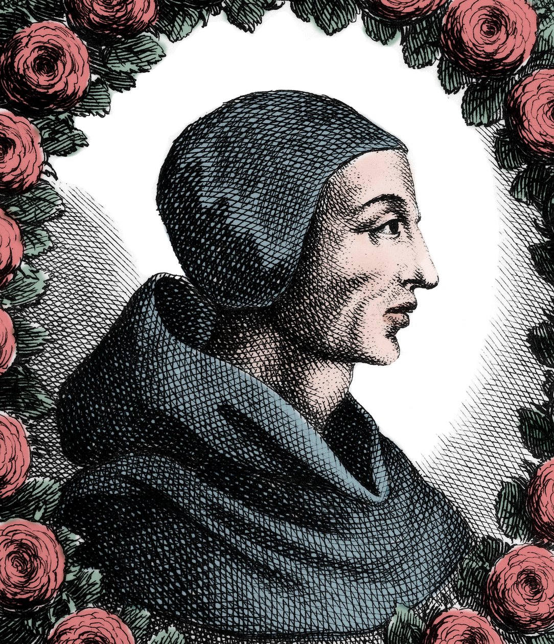صورة جون دونز سكوت (c.1265-c.1308). بواسطة المدرسة الفرنسية