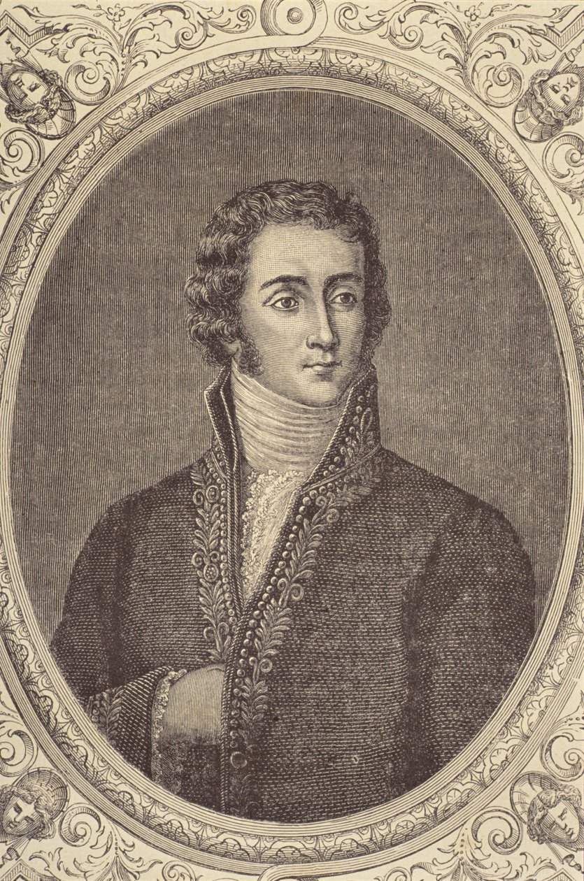صورة لجوزيف فوش ، دوق أوترانتو (1763-1829) (النقش) بواسطة المدرسة الفرنسية