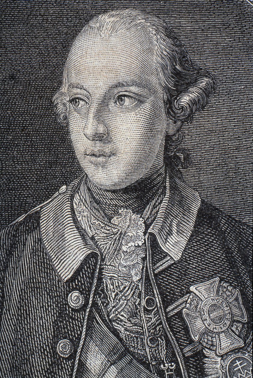 صورة جوزيف الثاني (1741-90) ملك ألمانيا من 1764 والإمبراطور الروماني المقدس من 1765 بواسطة المدرسة الفرنسية