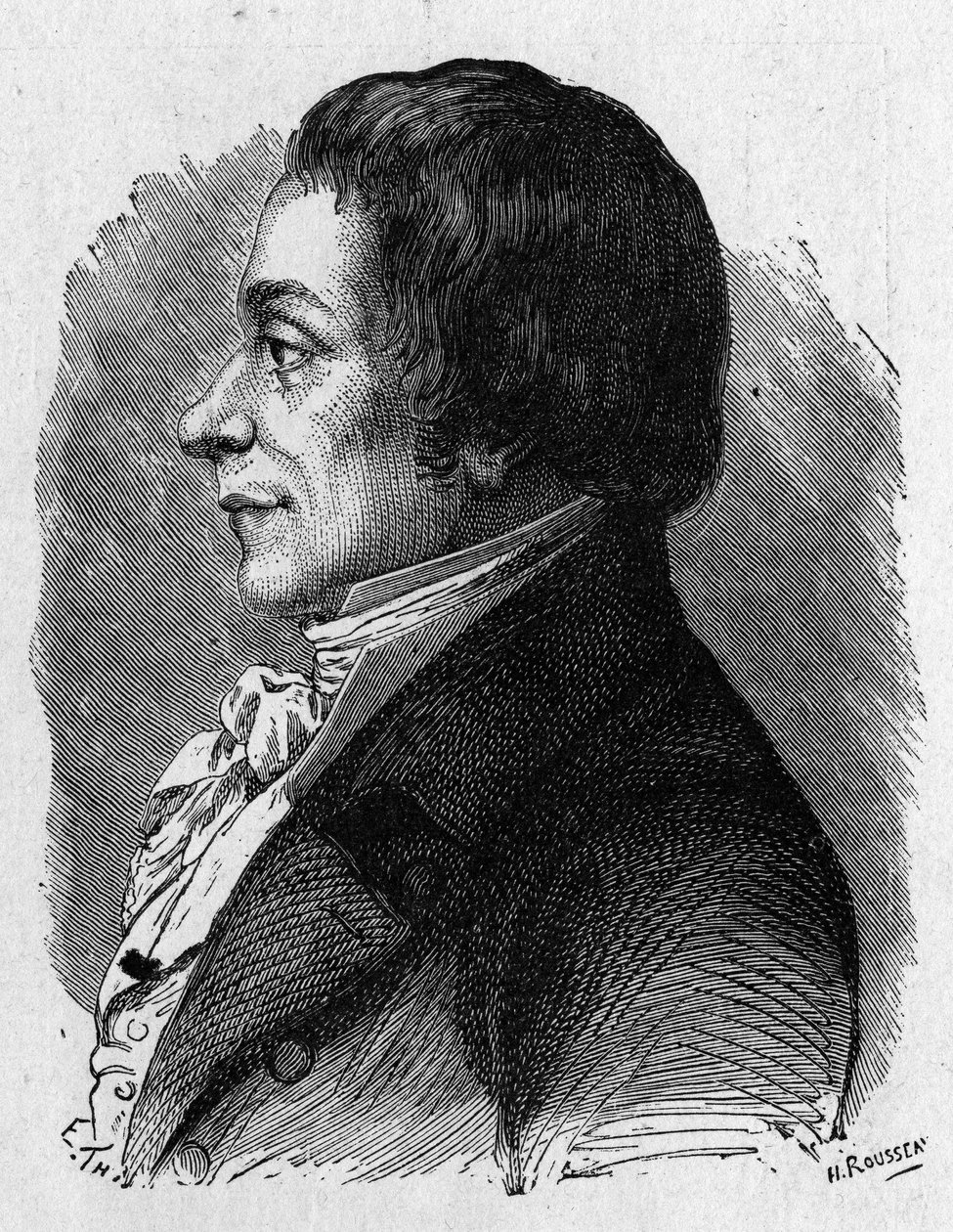 صورة لجوزيف لاكانال (1762 - 1845) ، سياسي فرنسي - في ألبوم دي لا ساينس "" ؛ علماء لامعون الاكتشافات العظيمة "" "1896. بواسطة المدرسة الفرنسية