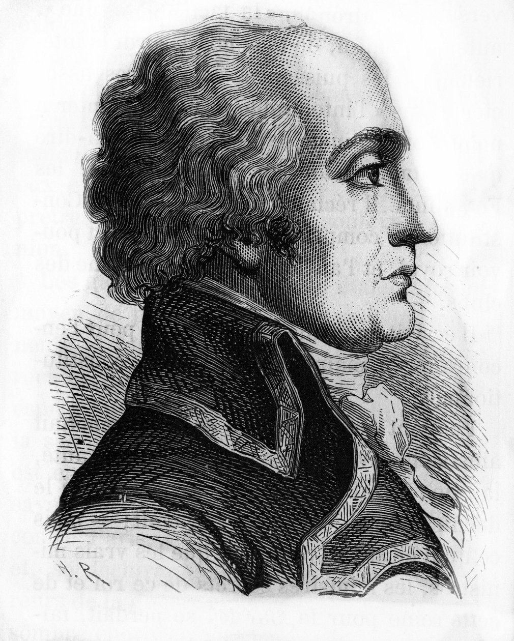 صورة جوزيف سيرفان دي جيربي (1741-1808) ، بواسطة المدرسة الفرنسية