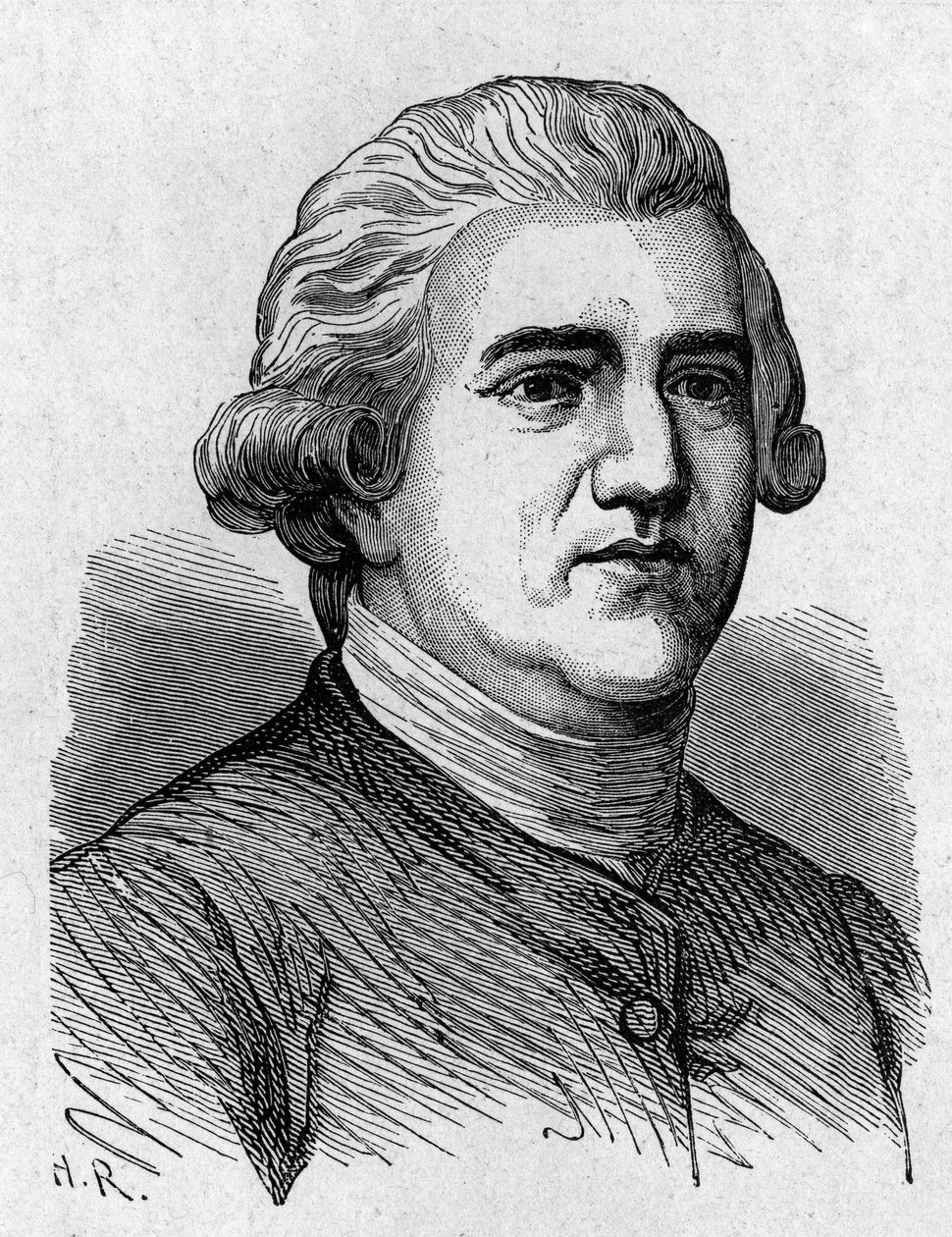 صورة ليوشيا ويدجوود (1730 - 1795) ، فنان وصناعي بريطاني - في ألبوم العلوم ؛ علماء لامعون الاكتشافات العظيمة "" "1896. بواسطة المدرسة الفرنسية