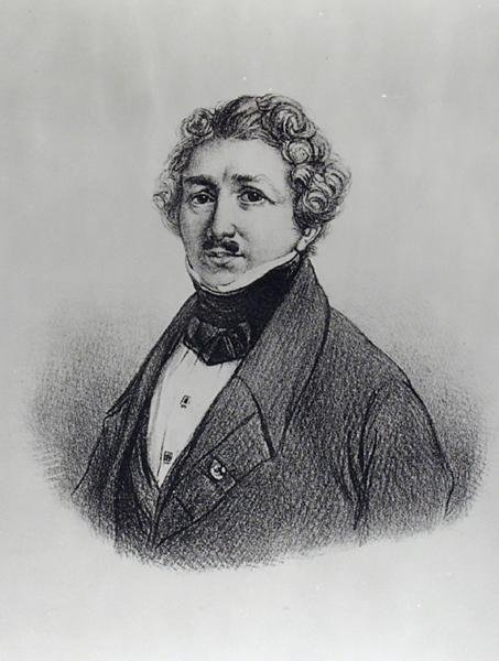 صورة لويس جاك داجير (1787-1851) بواسطة المدرسة الفرنسية