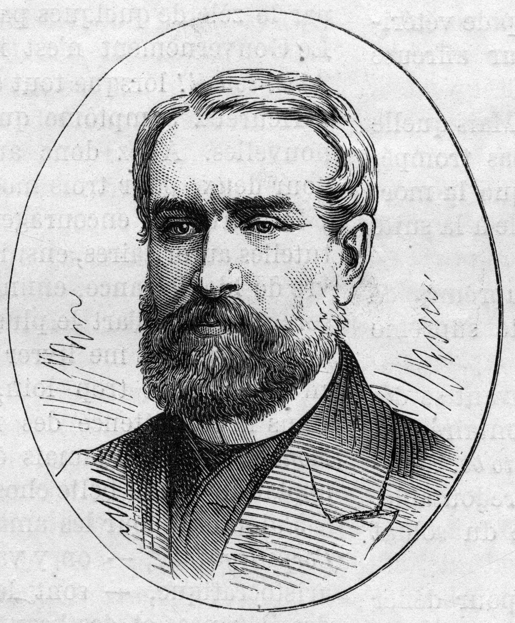 بورتريه لويس كابات (1812-1893) ، رسام فرنسي. نقش في "" Le Monde Illustré "" رقم 890 بتاريخ 2 مايو 1874. بواسطة المدرسة الفرنسية