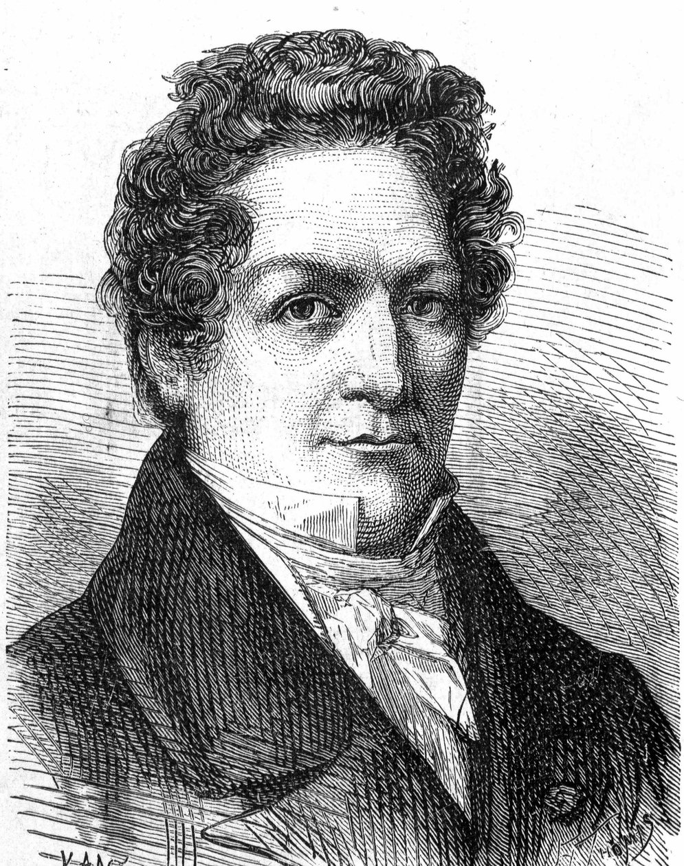 صورة لويس جاك ثينارد (1777 - 1857) ، الكيميائي الفرنسي - في "Album de la Science؛ علماء لامعون الاكتشافات الكبرى ”” “1896. بواسطة المدرسة الفرنسية