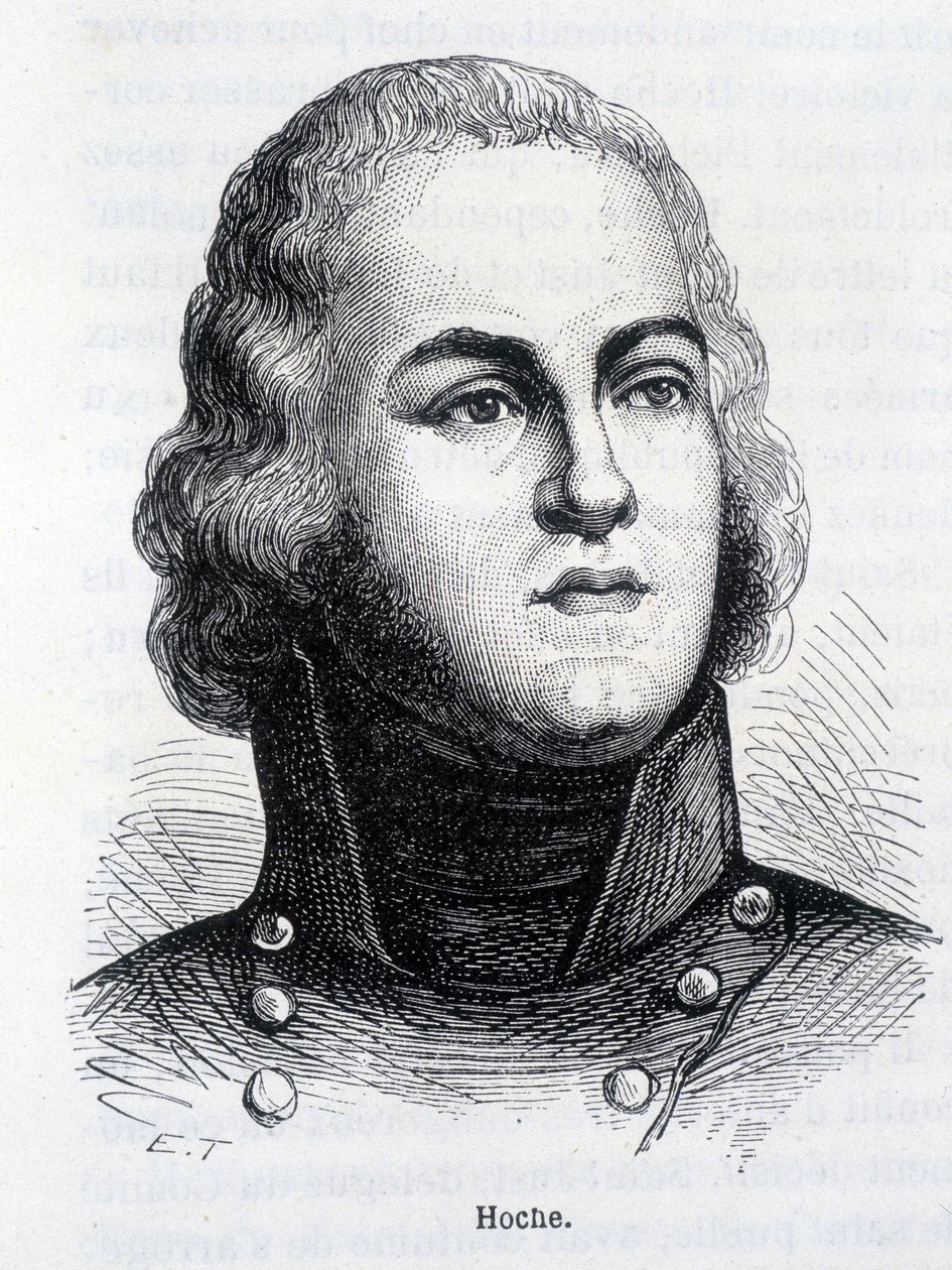 صورة لويس لازار هوش (1768-1797) ، الجنرال الفرنسي - في "L'Histoire de France" "لهنري مارتن بواسطة المدرسة الفرنسية