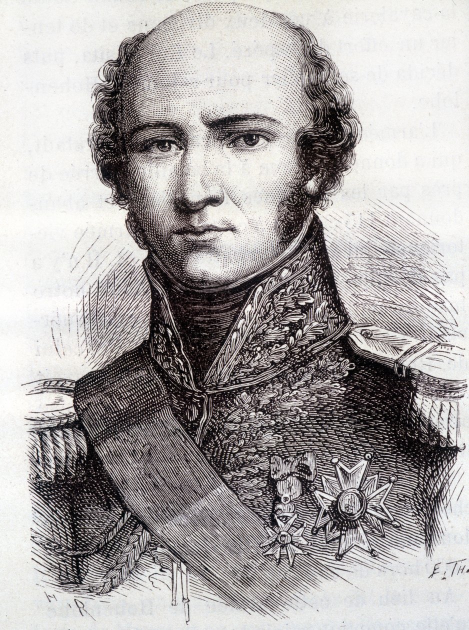 صورة لويس نيكولاس (لويس نيكولاس) دافوت ، ديت دافوت (1770-1823) ، دوق أويرستيدت ، أمير إكمول ، ماريشال فرنسا - في "L