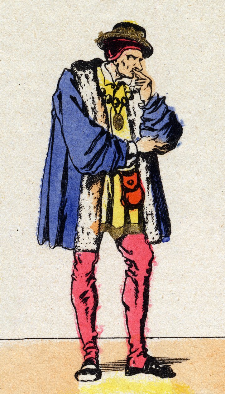 صورة لويس الحادي عشر (1423-1483) ، ملك فرنسا. بواسطة المدرسة الفرنسية
