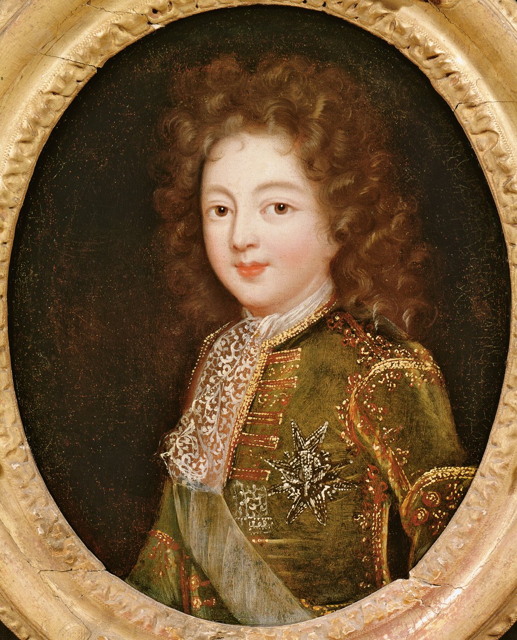 صورة لويس الفرنسي (1682-1712) بواسطة المدرسة الفرنسية