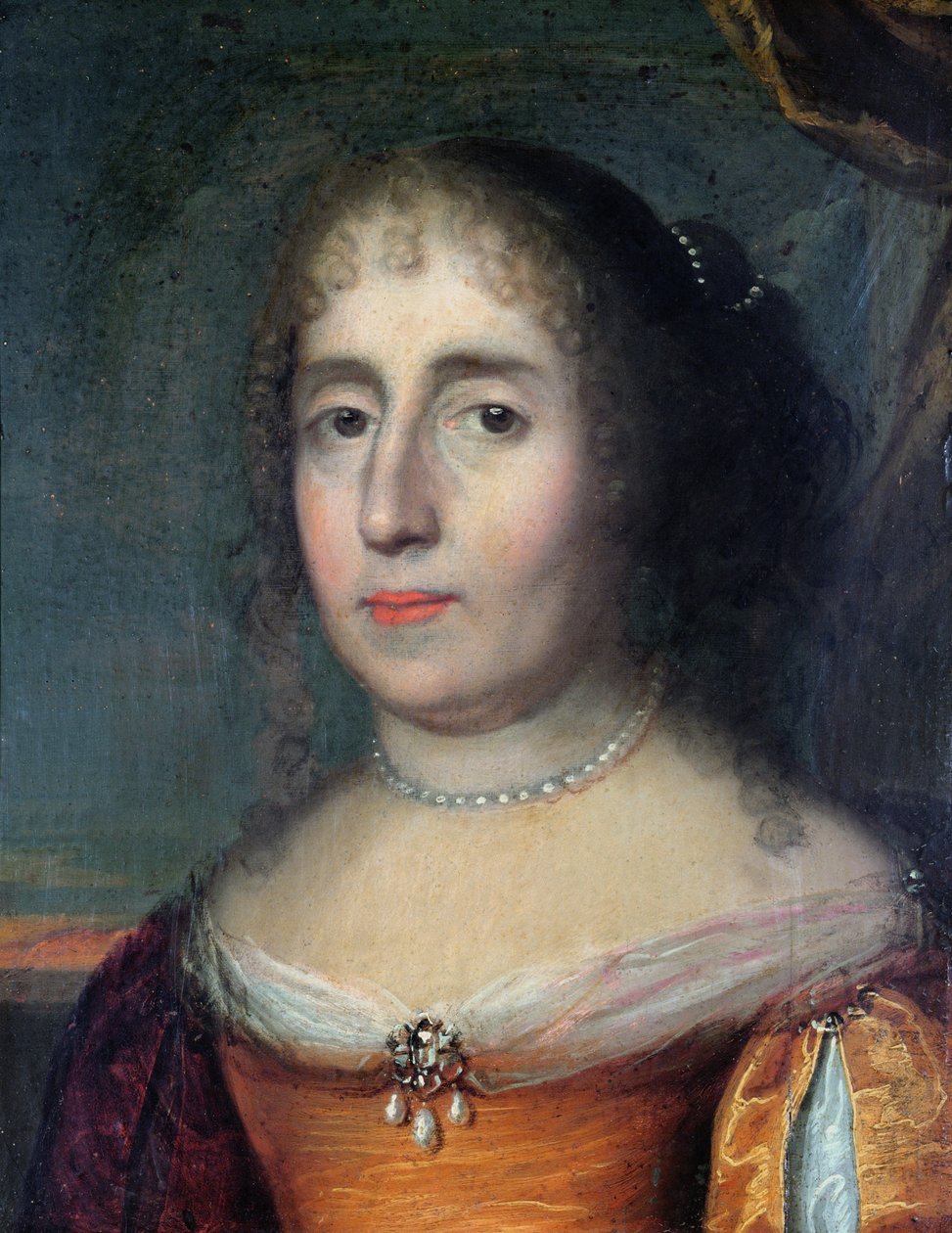 صورة مدام دي سكودري (1607-1701) بواسطة المدرسة الفرنسية