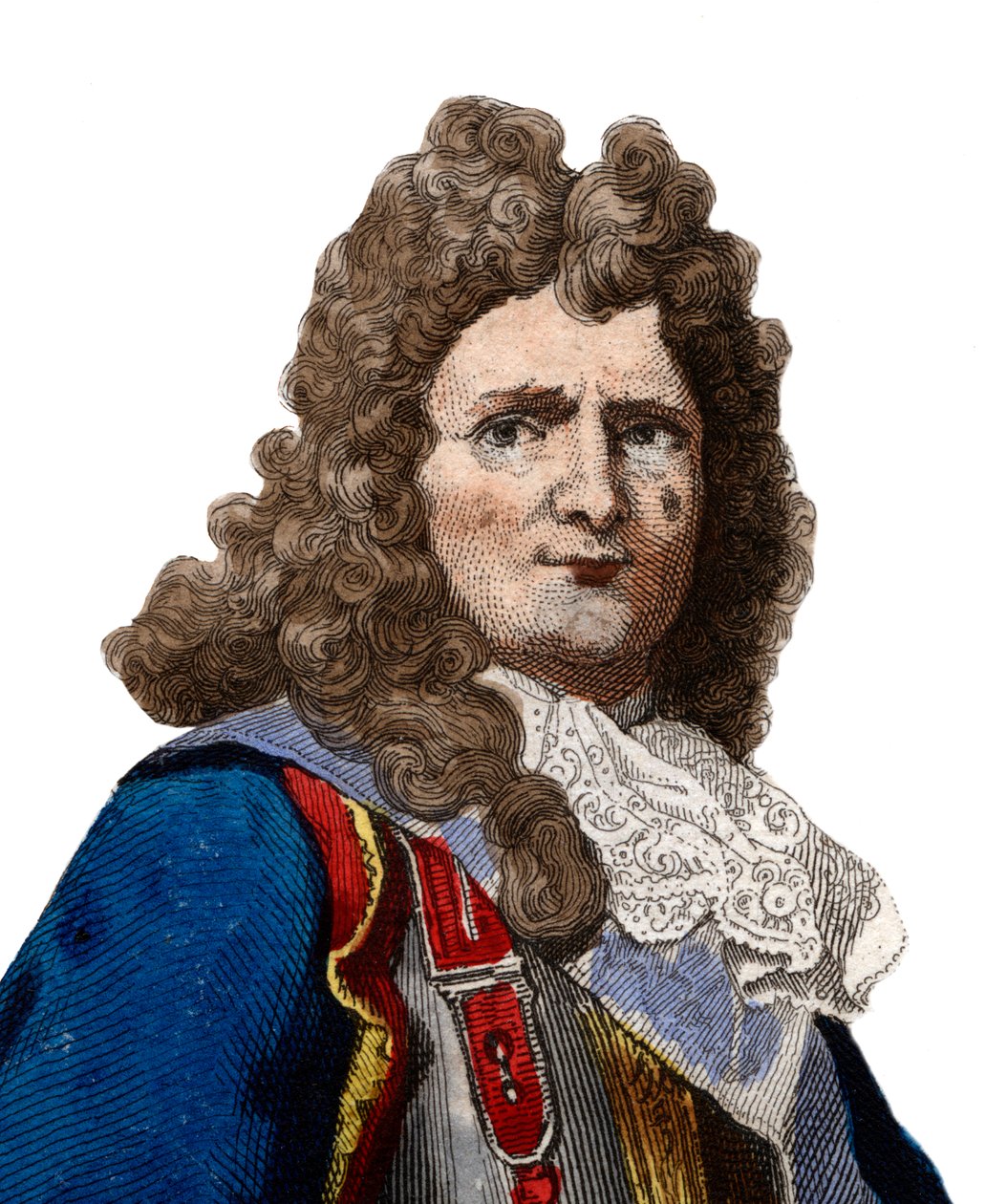 صورة لماركيز دي فوبان (1633-1707) ، مارشال فرنسا. بواسطة المدرسة الفرنسية