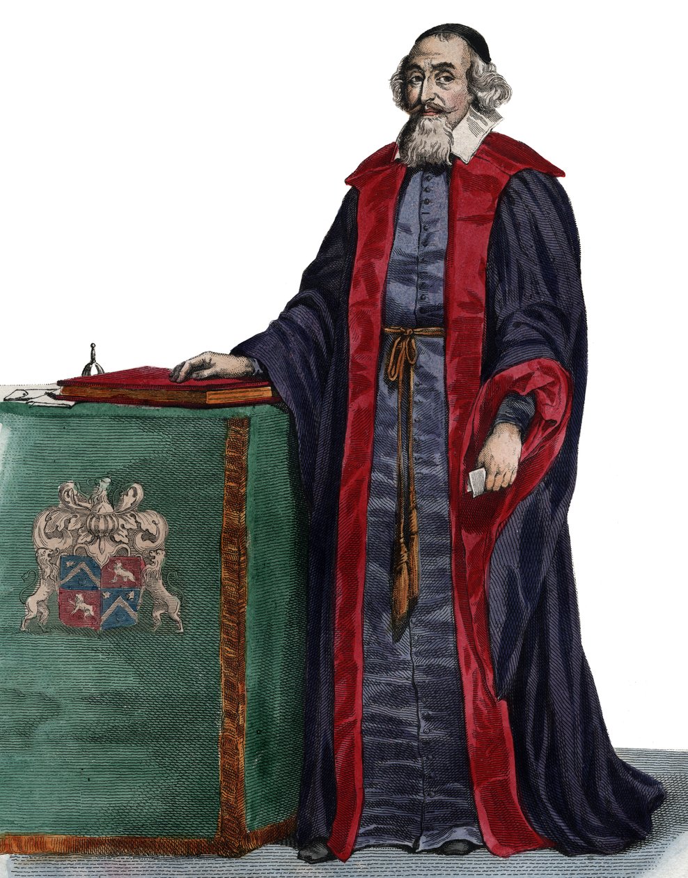 صورة لماثيو مول (1584-1656) ، رجل الدولة الفرنسي. بواسطة المدرسة الفرنسية