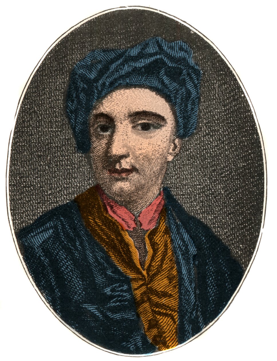 صورة لنيكولاس رو (1674-1718) ، كاتب مسرحي إنجليزي ، شاعر وكاتب متنوع. بواسطة المدرسة الفرنسية