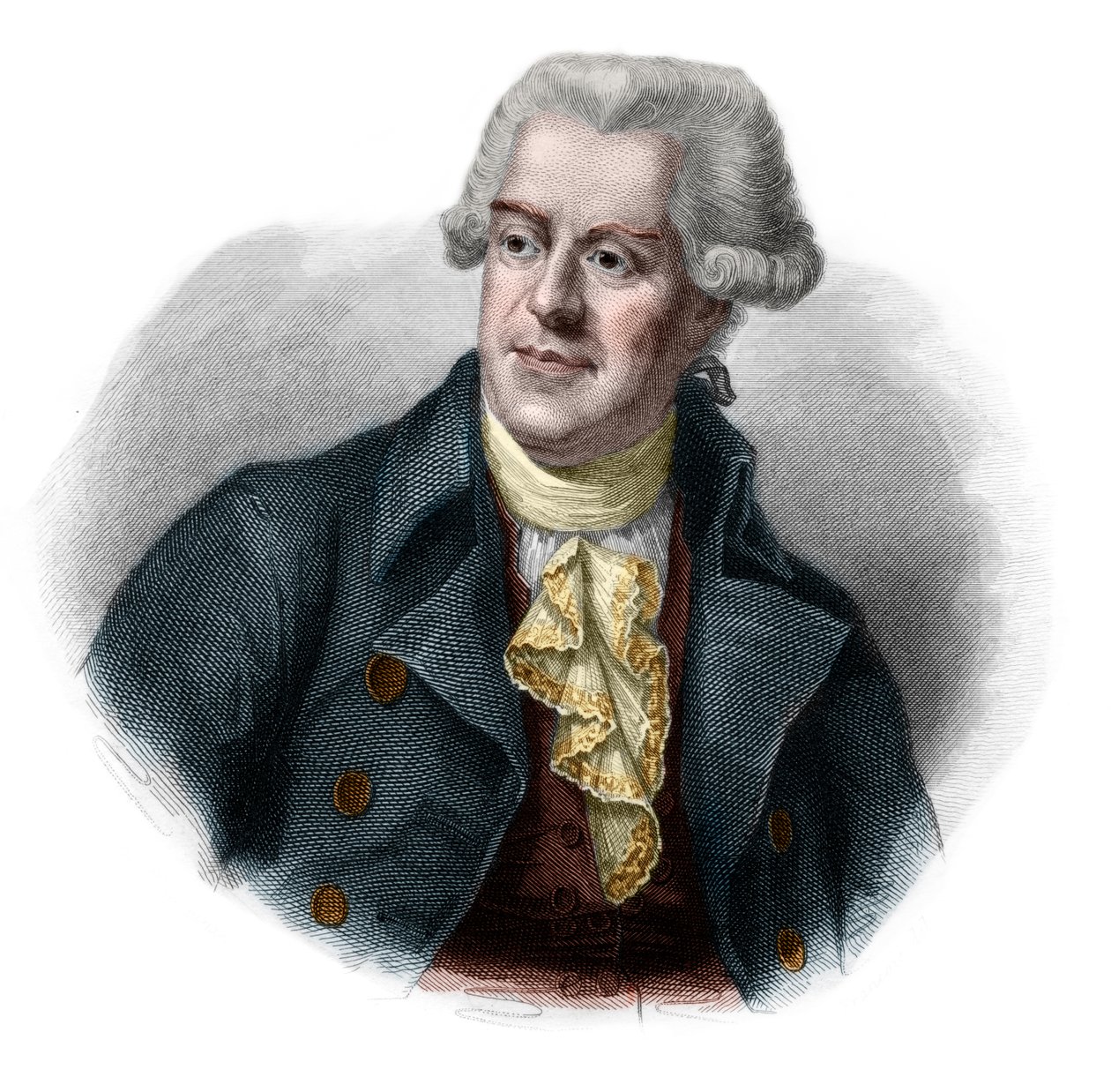 صورة لباسكال (باسكوال) باولي (1725-1807) وطني وطني وزعيم. بواسطة المدرسة الفرنسية