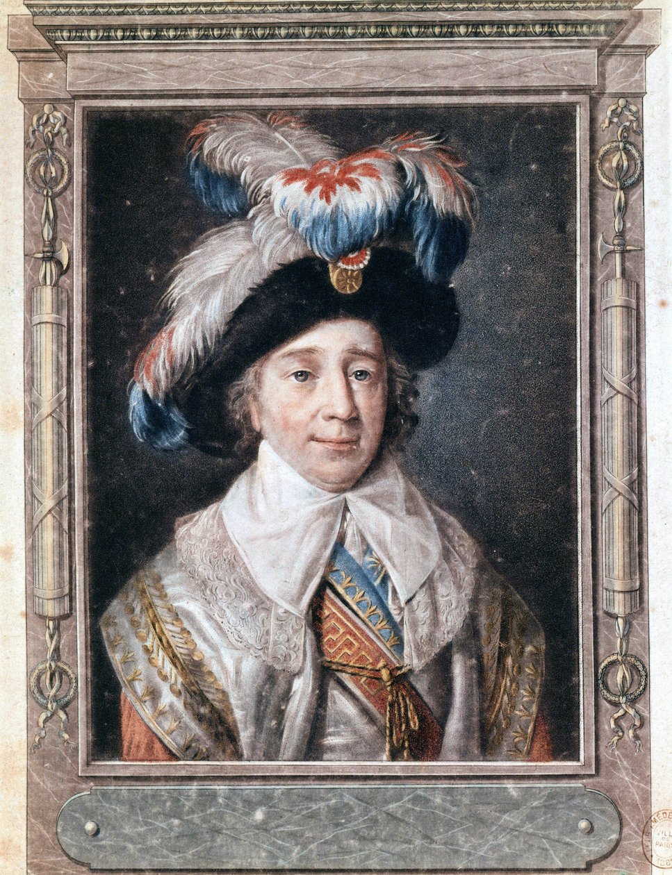 صورة لبول باراس (1755 - 1829). بواسطة المدرسة الفرنسية