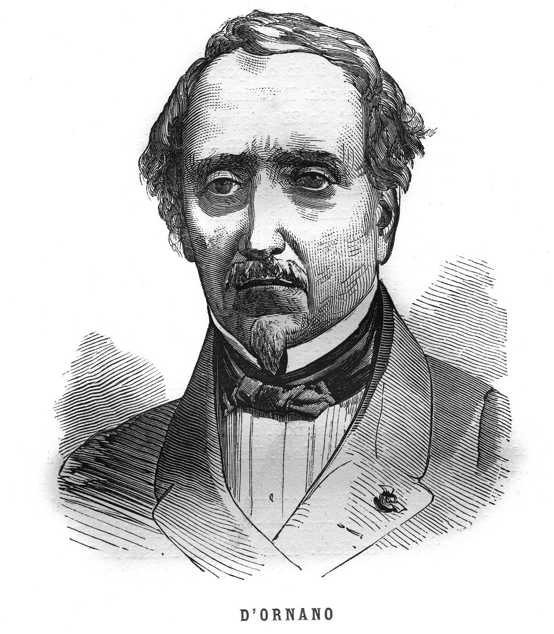 صورة لفيليب أنطوان دورنانو (1784-1863) ، مارشال الإمبراطورية. نقش في "Les Illustrations De L'armee Francaise de 1789 a 1880" بواسطة المدرسة الفرنسية