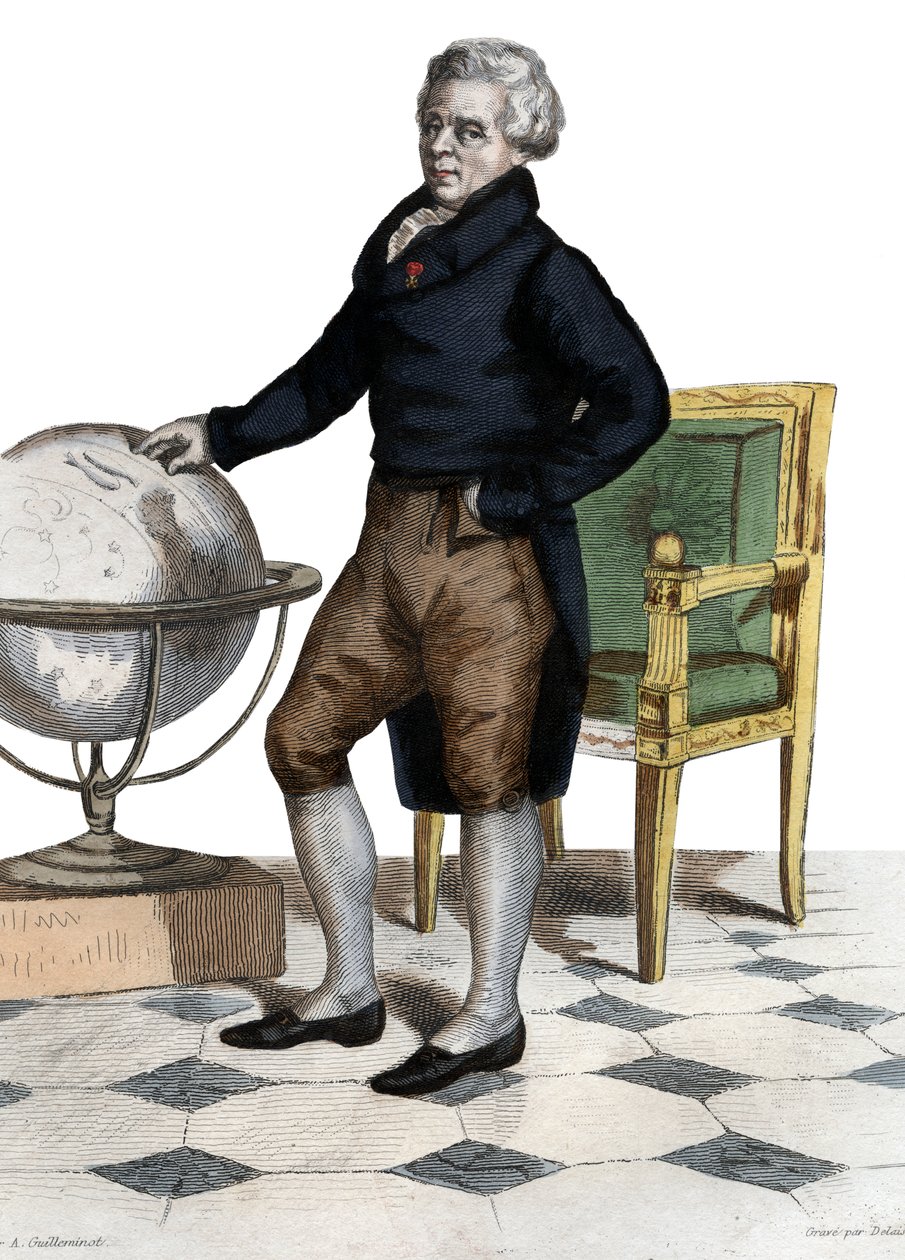 صورة لبيير سيمون ، ماركيز دي لابلاس (لا بليس) (1749-1827) ، عالم رياضيات وفلكي فرنسي. بواسطة المدرسة الفرنسية