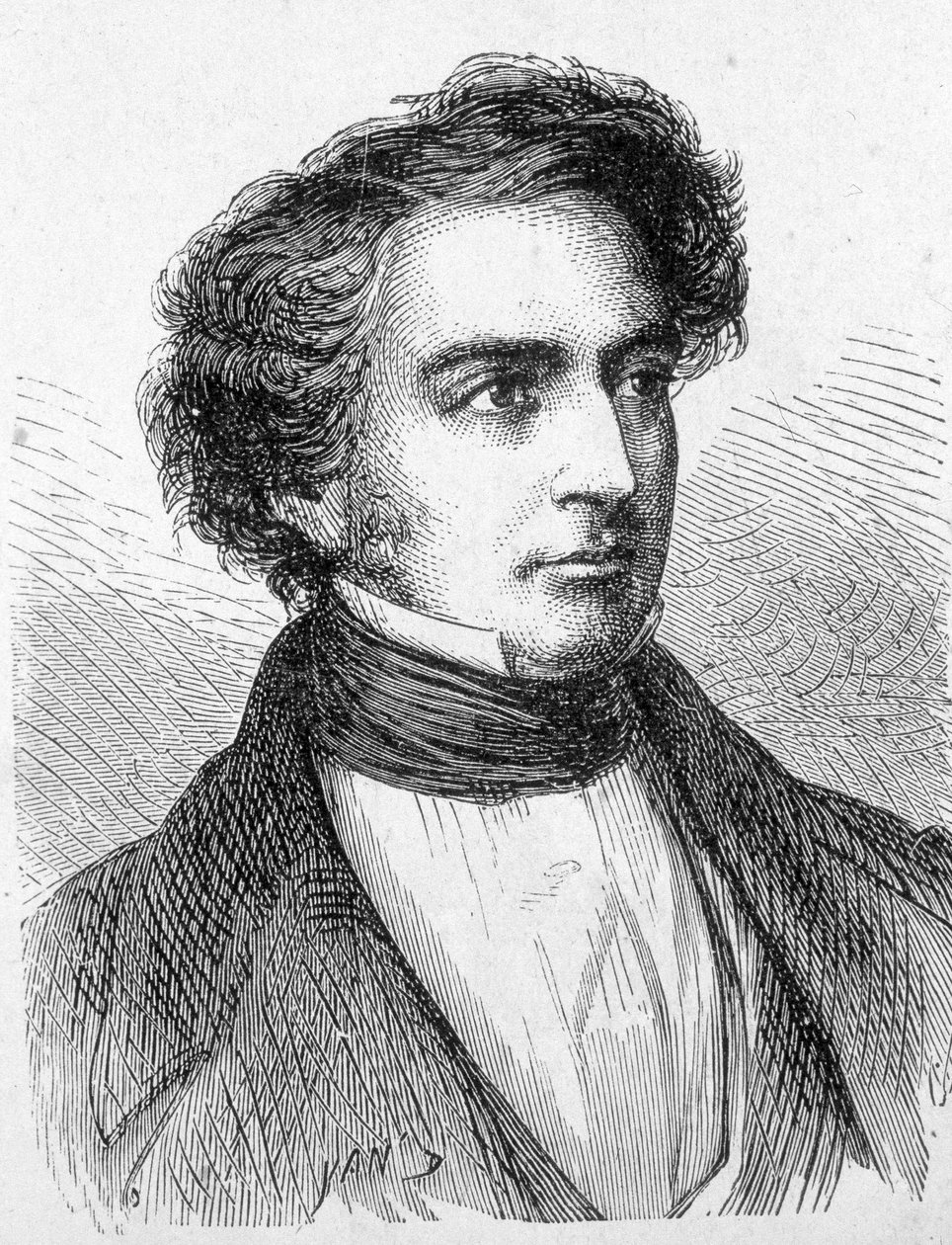 صورة لروبرت ستيفنسون (1803 - 1859) - في "" ألبوم العلوم ؛ علماء مصورون الاكتشافات العظيمة "" "1896. بواسطة المدرسة الفرنسية