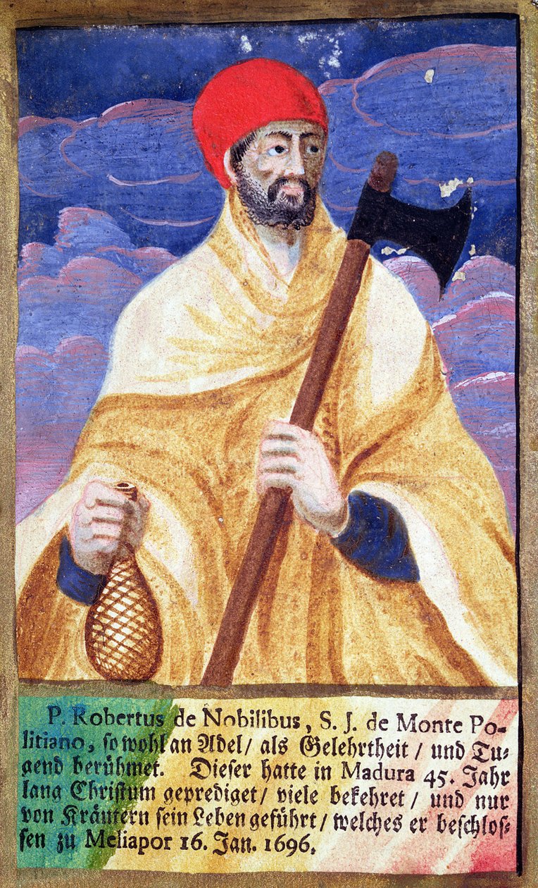 صورة روبرتو دي نوبيلي (1577-1656) بواسطة المدرسة الفرنسية