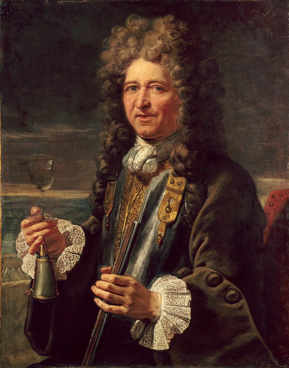 Portrait of Sebastian the Prestre lord of Vauban (1633-1717), marechal of France. Anonymous painting of the French school. Versailles. Musee Du Chateau - Portrait of Sebastien le Prestre, Lord of Vauban (1633-1717), Marshal of France. Anonymous painting of بواسطة المدرسة الفرنسية