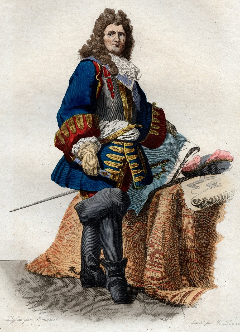 صورة سيباستيان لو بريست ، ماركيز دي فوبان (1633-1707) ، مارشال فرنسا. بواسطة المدرسة الفرنسية