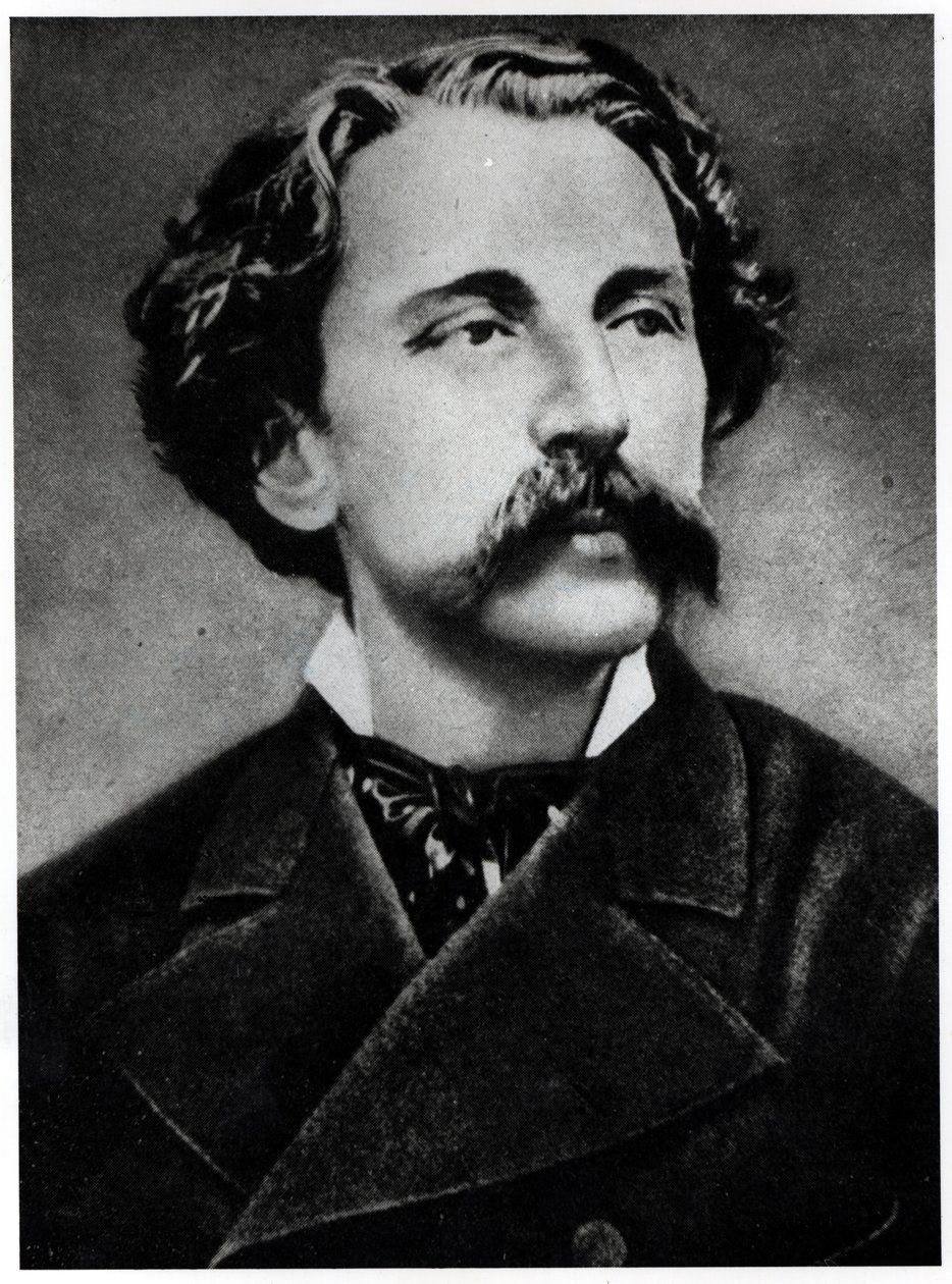 صورة ستيفان مالارم (1842-1898) ، ج بواسطة المدرسة الفرنسية