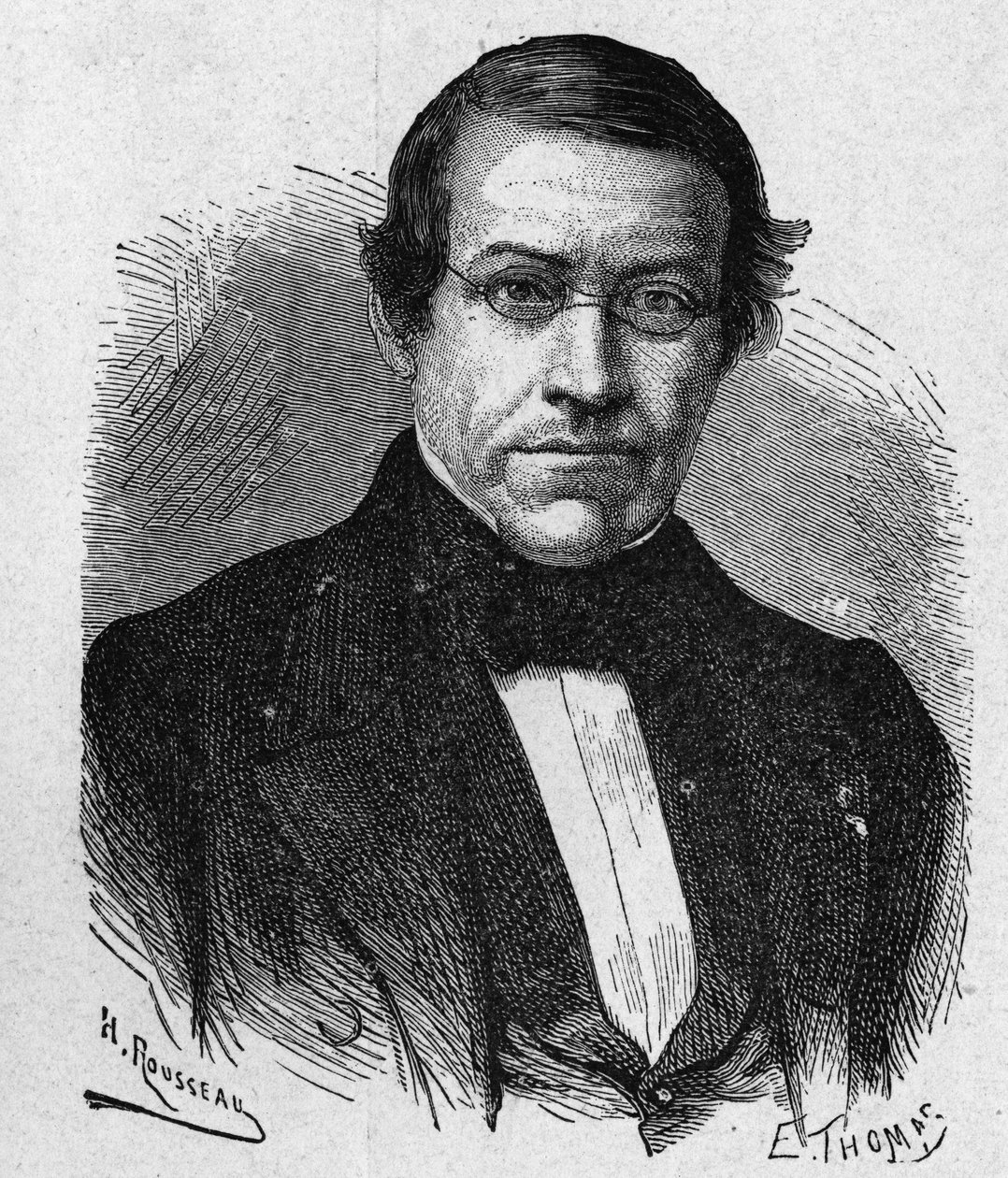 صورة لويتستون (1802 - 1875) ، مخترع في مجال التلغراف - في ألبوم العلوم ؛ علماء لامعون الاكتشافات العظيمة "" "1896. بواسطة المدرسة الفرنسية