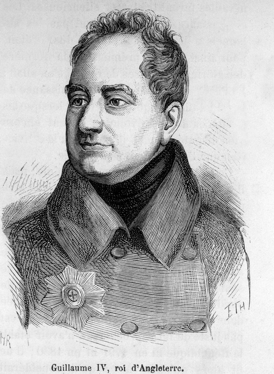 صورة لوليام الرابع ملك إنجلترا (1765-1837). بواسطة المدرسة الفرنسية