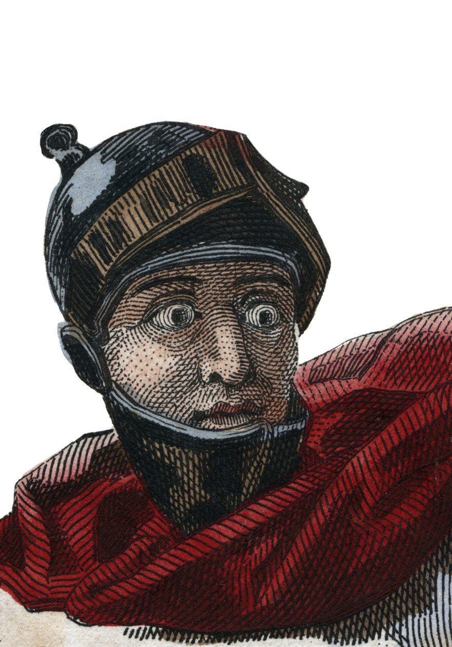 صورة وليام الأول الفاتح (1027-1087) ، دوق نورماندي وأول نورمان ملك إنجلترا. بواسطة المدرسة الفرنسية