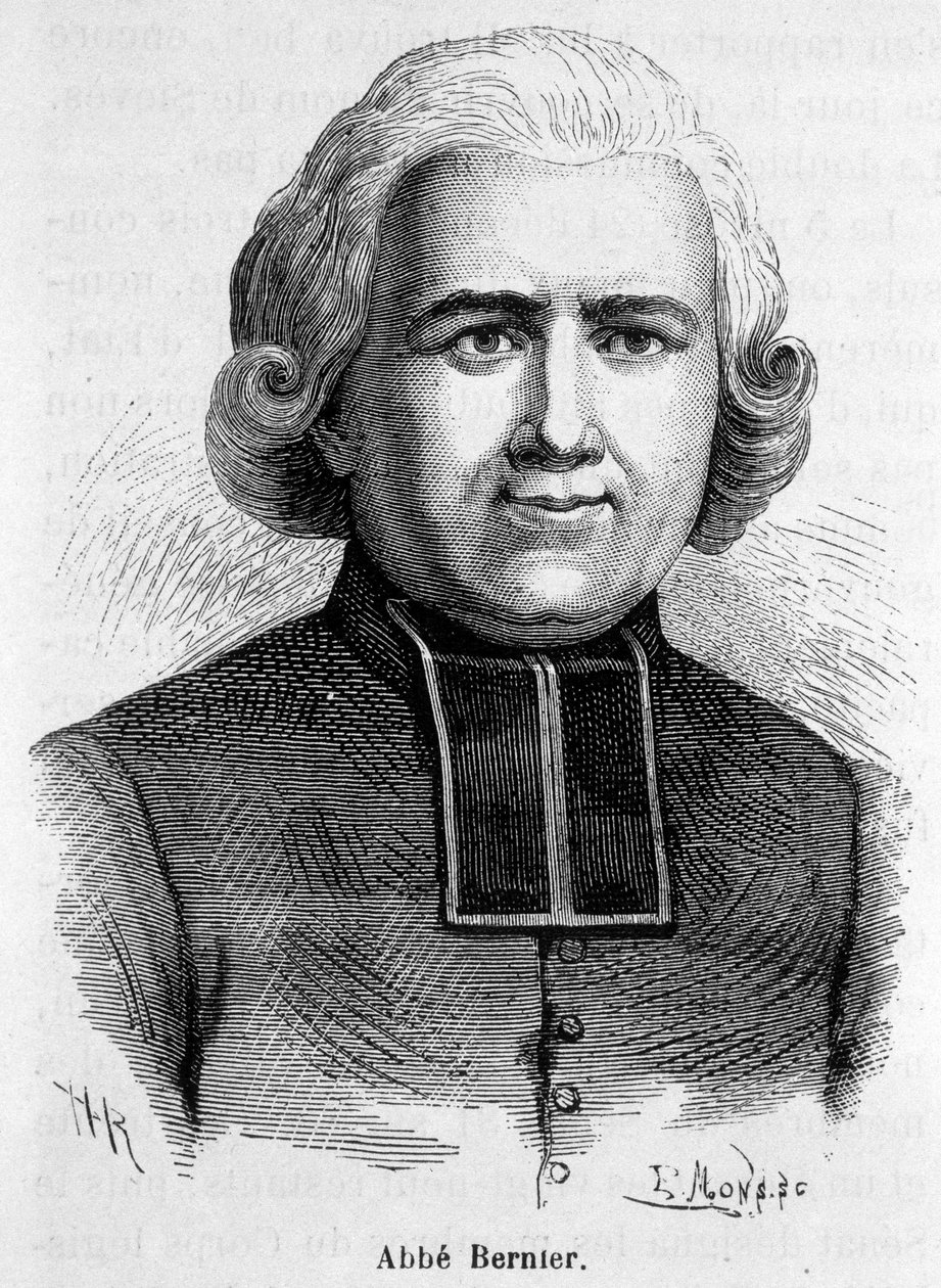 صورة لأبي بيرنييه ، المطران الفرنسي (1762-1806) بواسطة المدرسة الفرنسية