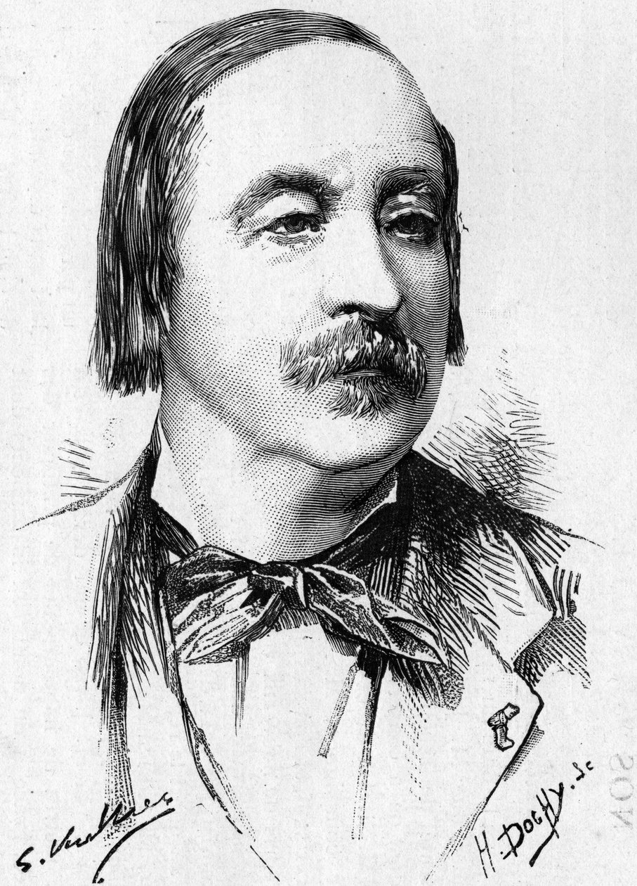 صورة شخصية للبروفيسور الفرنسي سولفيج المحترم السيد فيليكس لو كوبيه (1811-1887). بواسطة المدرسة الفرنسية