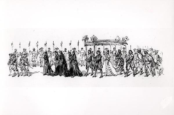 كتيب إنتاج "روي بلاس" (1838) بقلم فيكتور هوغو (1802-1885) بواسطة المدرسة الفرنسية