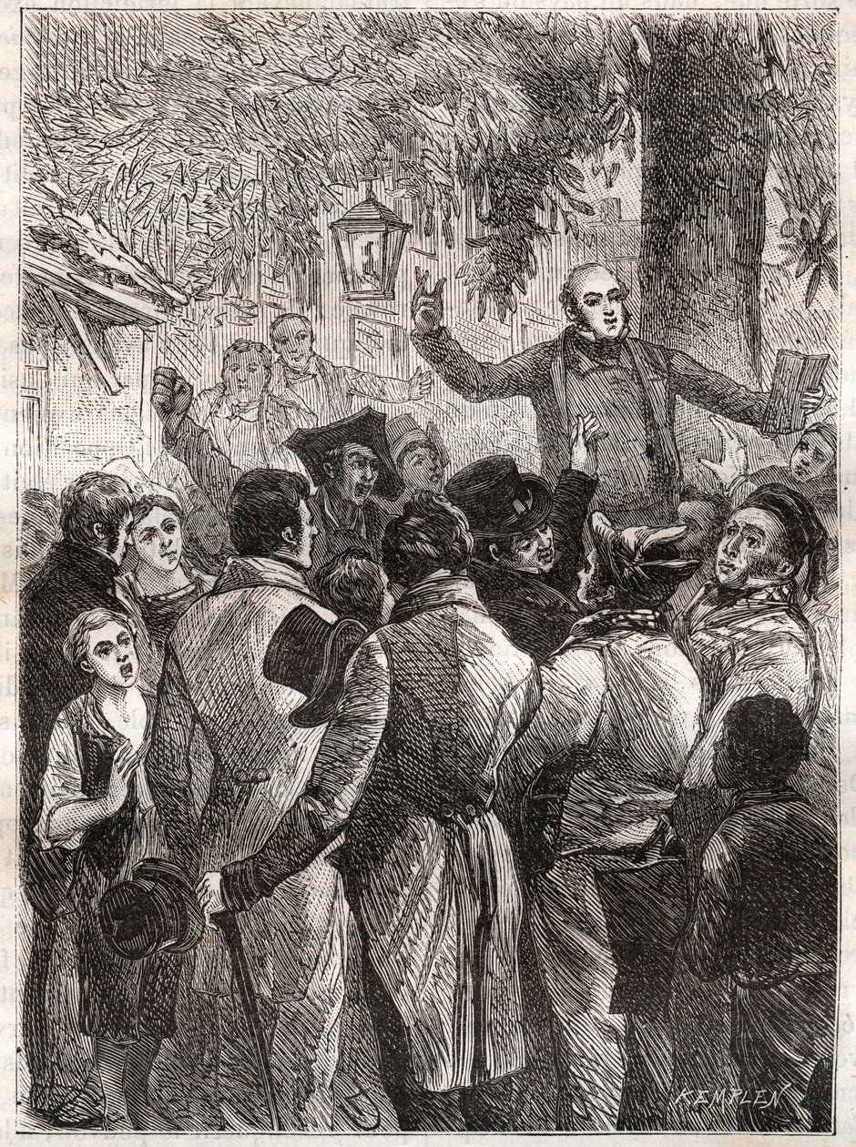 قراءة الكتيب الذي كتبه لويس ماري دي لاهاي دي كورمينين (1788-1868) في عام 1838 (تريس-تواضع يتذكره تيمون حول تعويض من نوع جديد تدعي القائمة المدنية أنها تدين به لما بين أربعة ملايين تريزور وأربعة مطحنة بواسطة المدرسة الفرنسية
