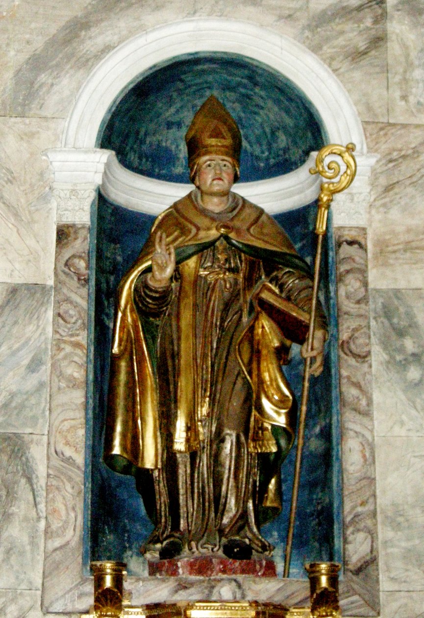 Saint Lizier (خشب) بواسطة المدرسة الفرنسية