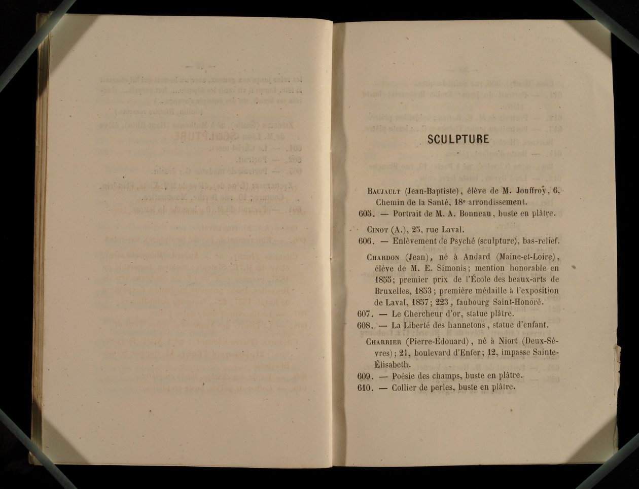 Sculpture Chapter, from the Salon des Refuses بواسطة المدرسة الفرنسية