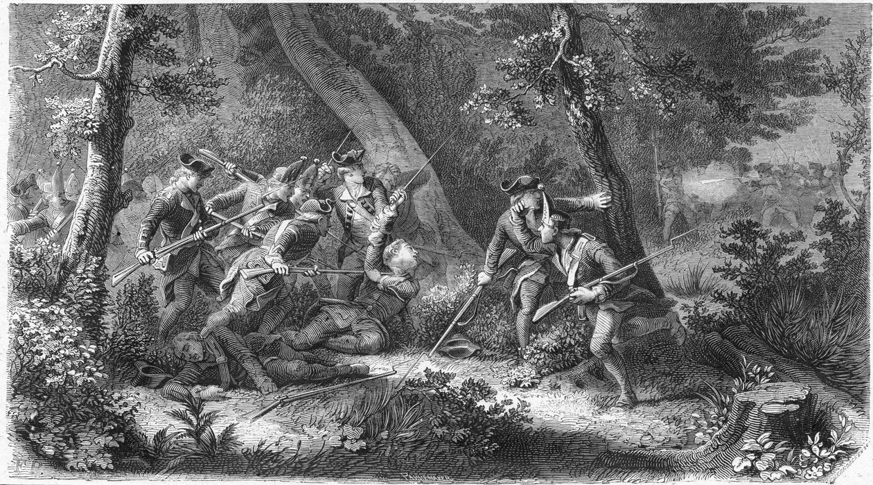 حرب السبع سنوات (1756-1763): وفاة لويس داساس دو ميركو ، المعروف باسم فارس أساس (1733-1760) ، النقيب الفرنسي ، 16 أكتوبر بواسطة المدرسة الفرنسية