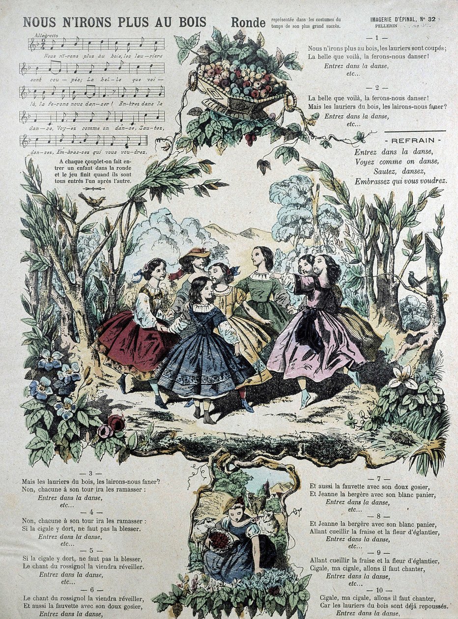 Sheet music for the popular song “” Nus n