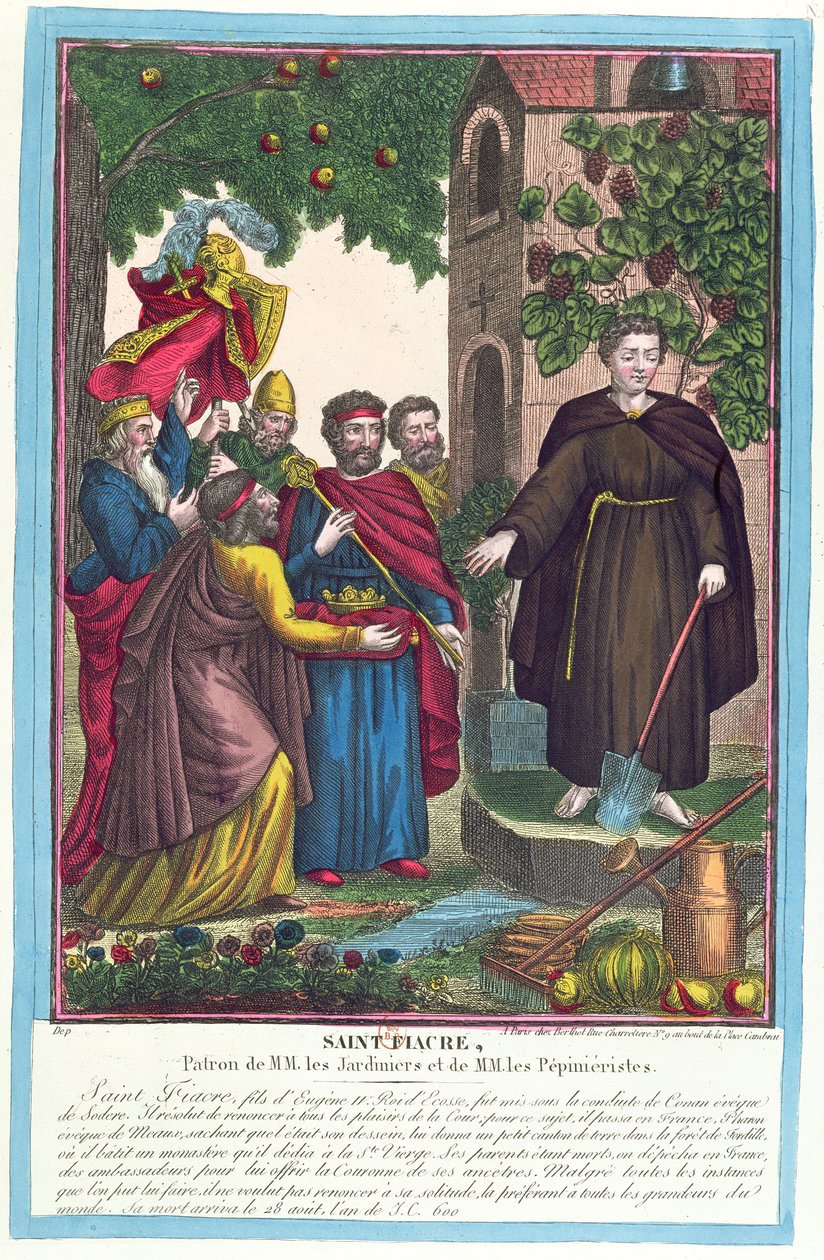 شارع Fiacre (ت 670) 1841 بواسطة المدرسة الفرنسية