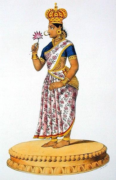 تشيتروليخا زوجة كوفر ، نقشها سي دي موت (1785-1836) (ليثو ملون) بواسطة المدرسة الفرنسية